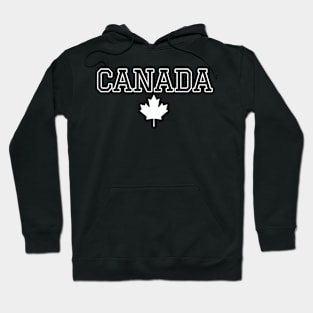 Canada day design for dark colors Hoodie